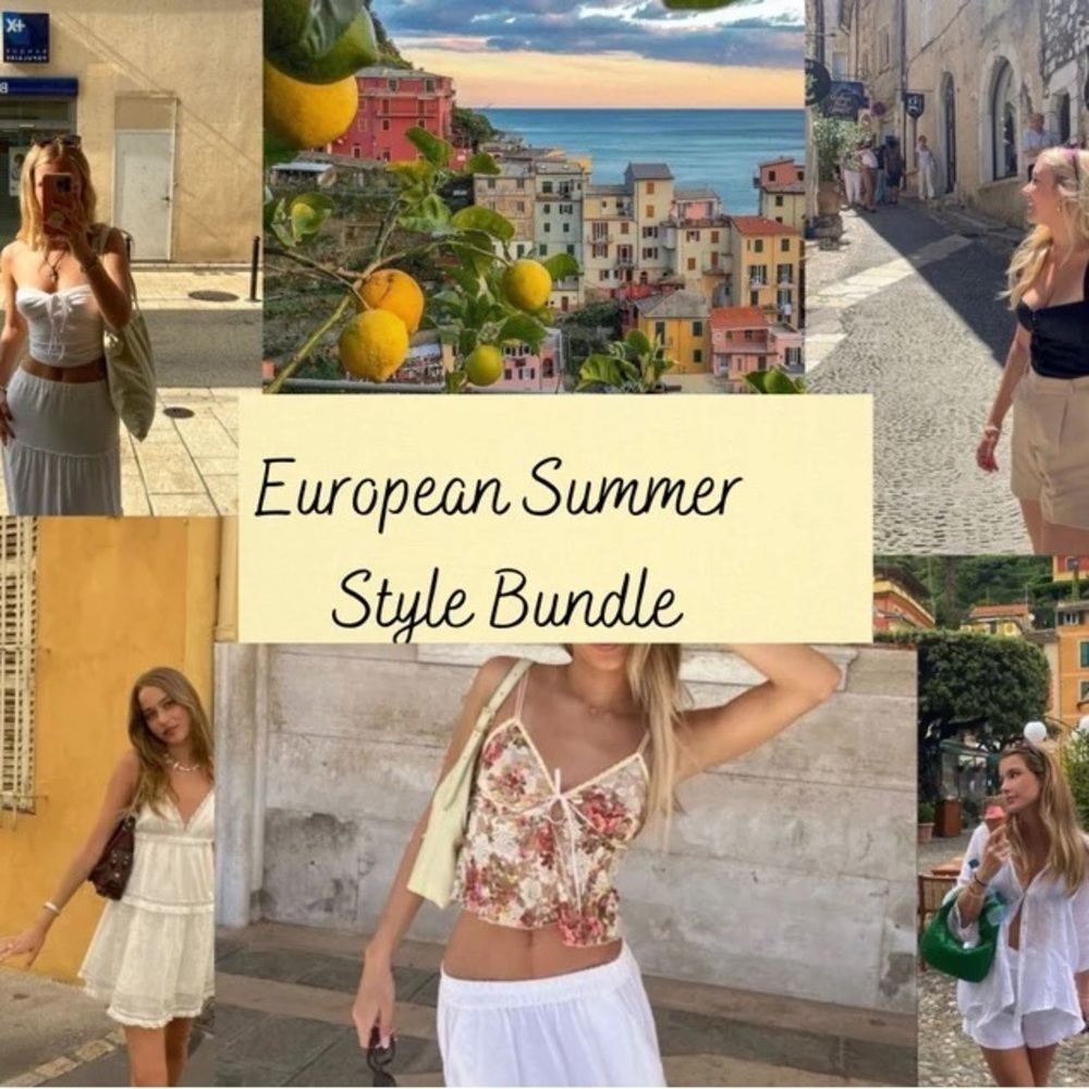 Floral European Summer Dress
